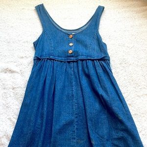 Denim dress